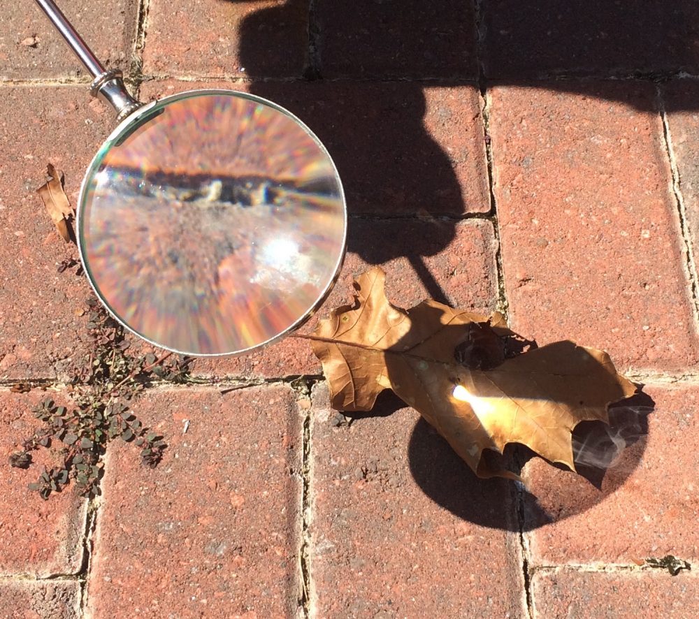 How to Make Fire with a Magnifying Glass - Stories of Our Boys
